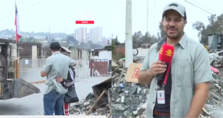 Simón Oliveros y reencuentro con su cuidadora