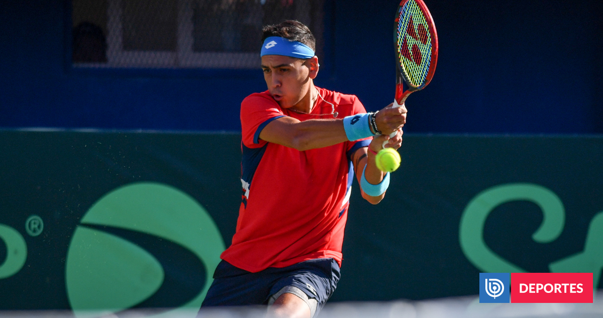 Alejandro Tabilo inaugura la llave de Chile Copa Davis ante Perú