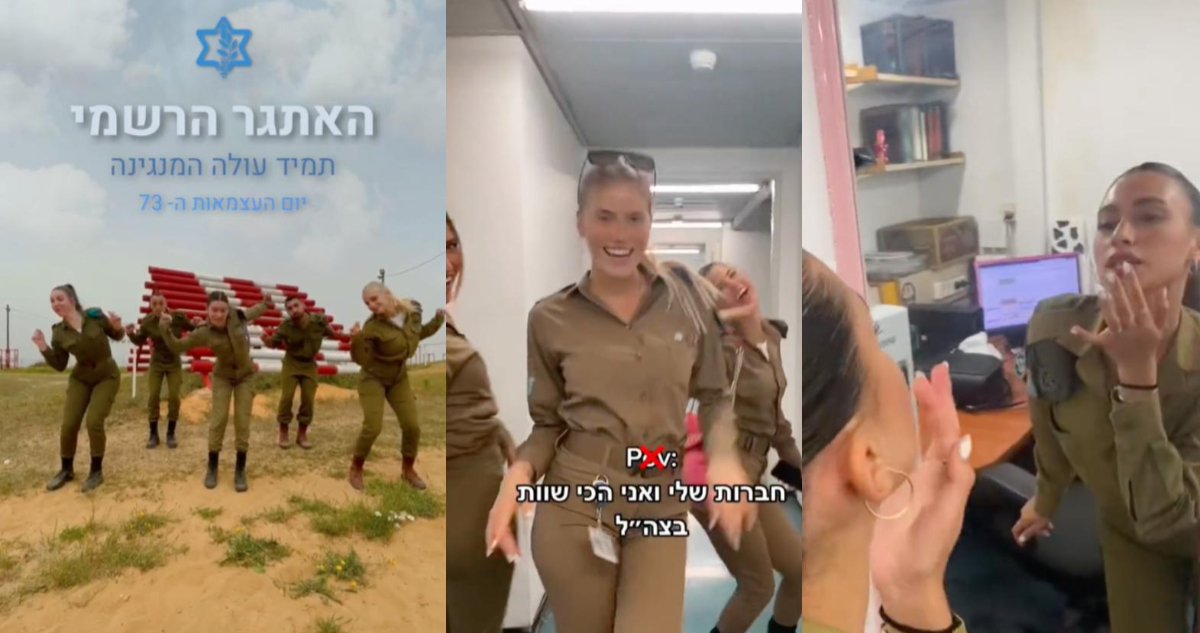 La “otra campaña” de Israel: soldados graban videos para TikTok bailando en medio de los escombros de Gaza