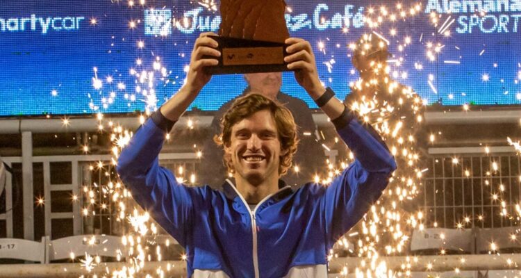 Nicolás Jarry defenderá su título del ATP de Santiago.