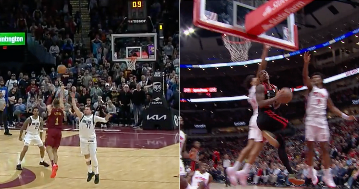 Max Strus sorprende con brillante triple para Cleveland y Marcus DeRozan arremete con la gran ‘Kobe’.