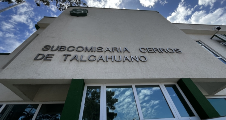 Frontis de la Subcomisaría Los Cerros de Talcahuano
