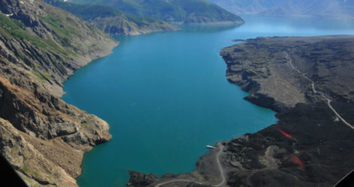 Superávit de agua en Lago Laja