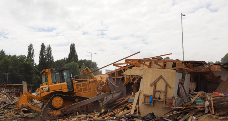 Toma de sector Juan Riquelme de Concepción