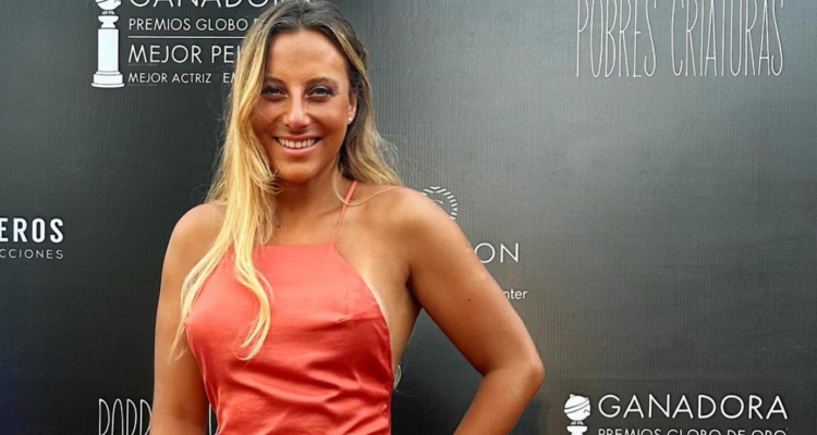 Trinidad Cerda y su pareja