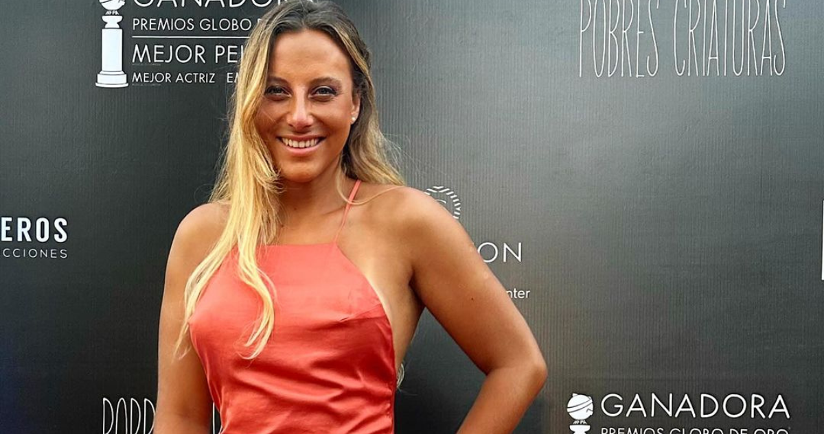 Trinidad Cerda y su pareja