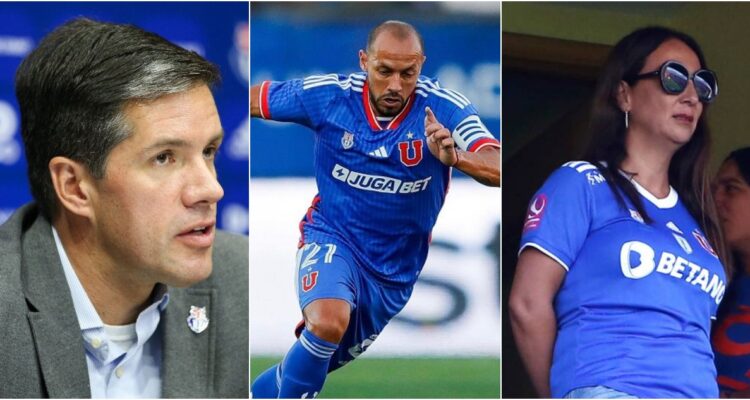 Michael Clark, Marcelo Díaz y Cecilia Pérez