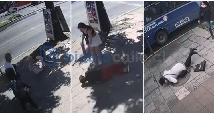 Vereda en mal estado genera mùltiples caídas en Concepción