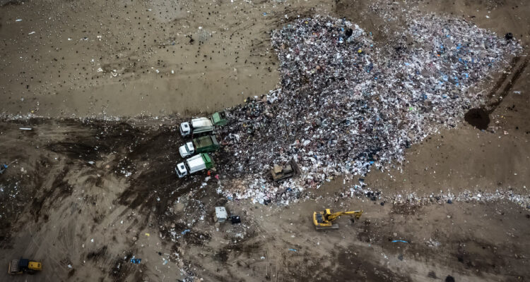 Imagen archivo del vertedero la laja