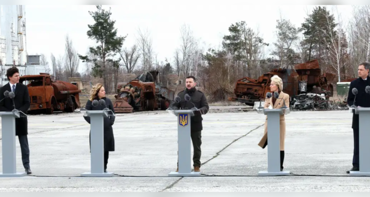 Zelenski conmemora el segundo aniversario de la guerra y asegura que Ucrania vencerá a Rusia