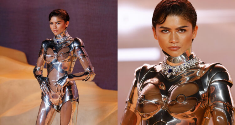 “Es un ícono”: redes sociales estallan tras glamoroso outfit de Zendaya en premiere de ‘Dune: Parte 2’