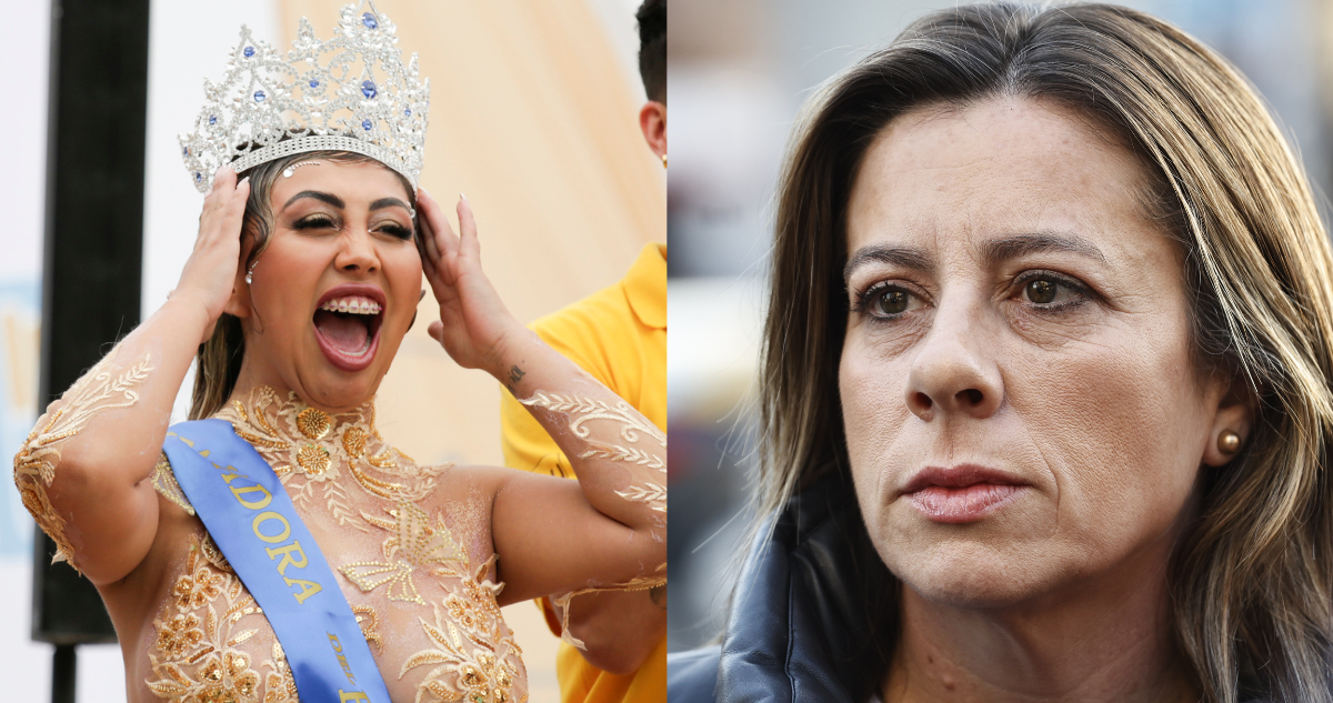 “Abúrrete de buscarme”: Naya Fácil responde a Tere Marinovic por catalogar de “cuma” su piscinazo