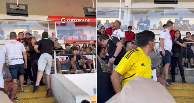 La agresión a niño de la U en el estadio Monumental de parte de hincha de Colo Colo