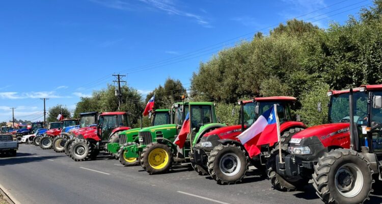 Manifestación de agricultores