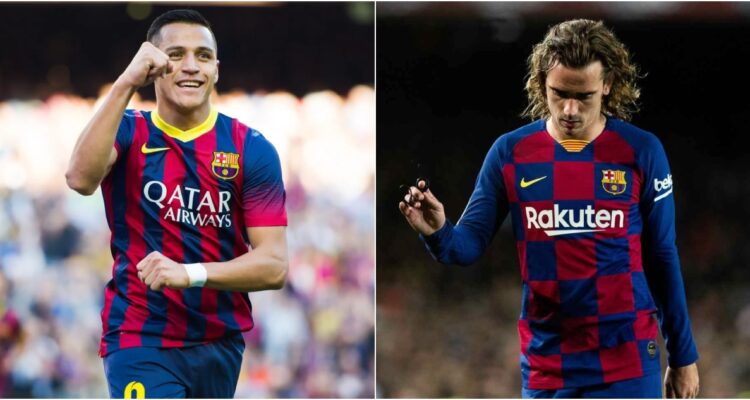 Alexis Sánchez y Antoine Griezmann