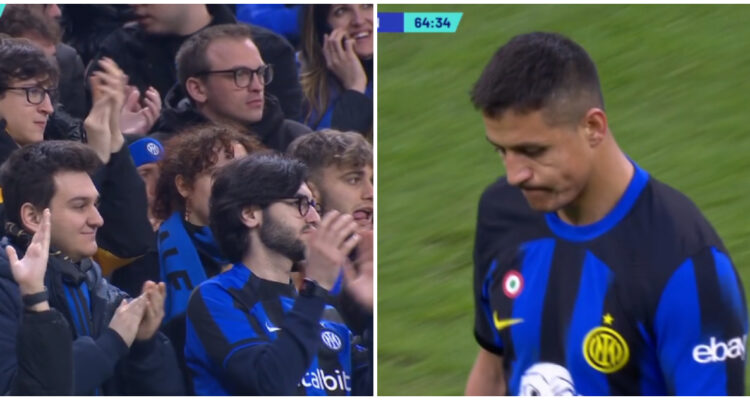 Alexis Sánchez ovación Inter