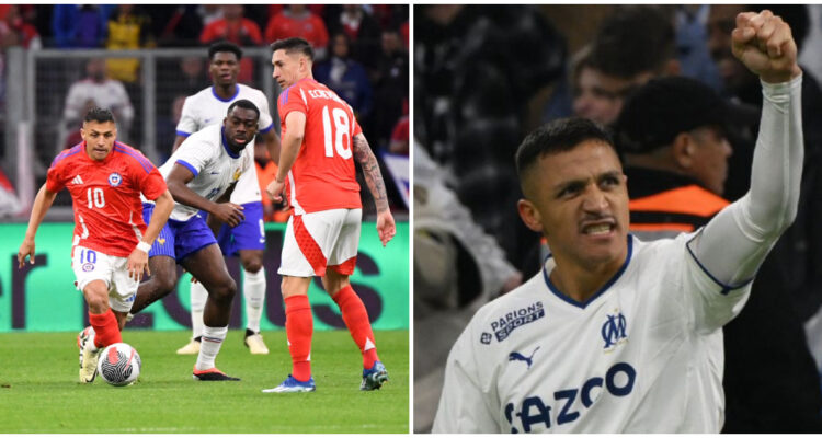 Alexis Sánchez ovación Marsella