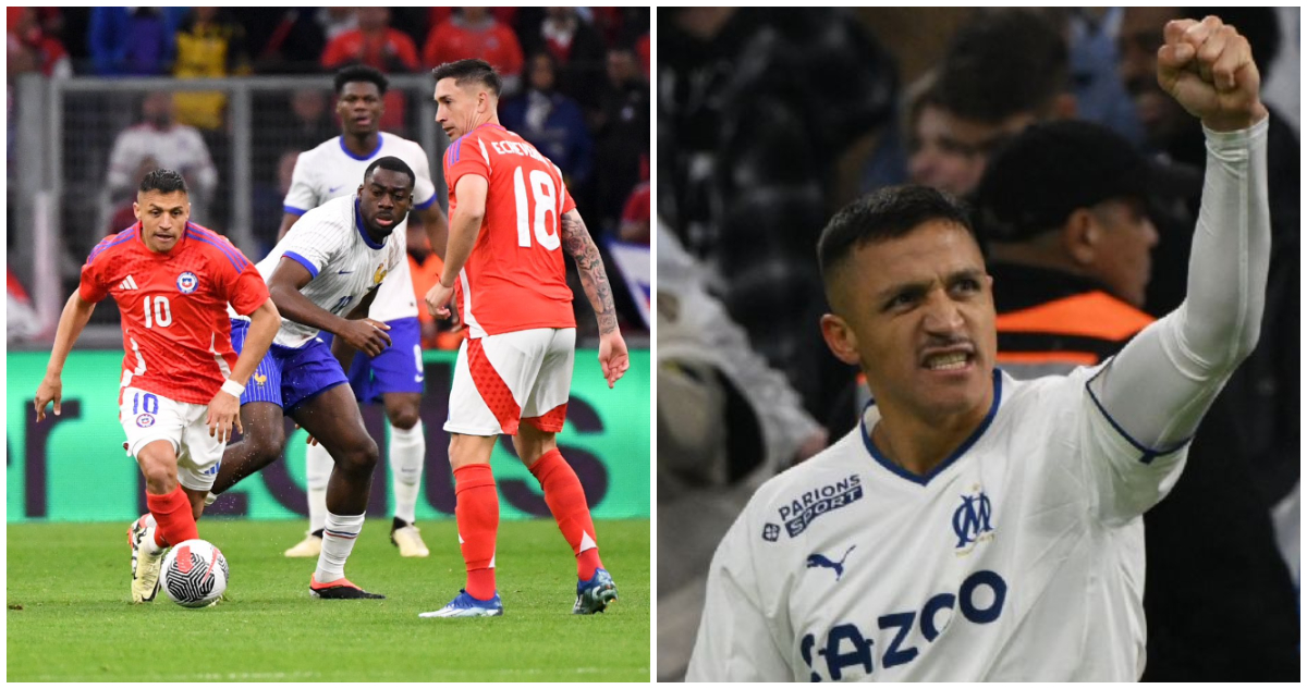Alexis Sánchez ovación Marsella