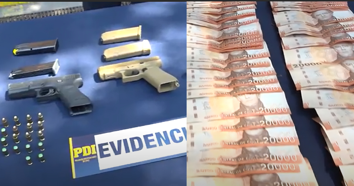 Hallan granada en casa de carabinero durante allanamientos múltiples en la RM: su hijo fue detenido