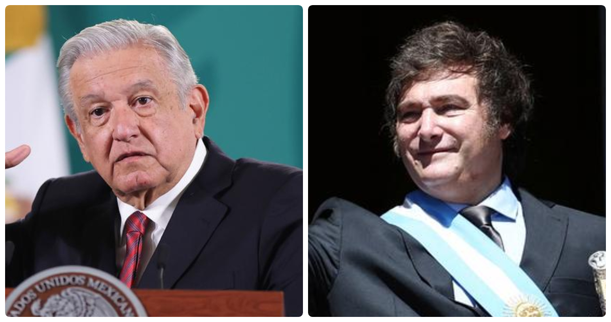 AMLO y Milei