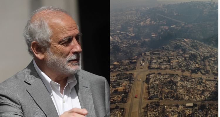 Ministro Montes aclara dichos sobre expropiación de terrenos de algunos damnificados por incendios