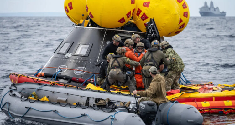 Astronautas de Artemis practican cómo aterrizar después de ir a la Luna: ¿cuándo será el alunizaje?