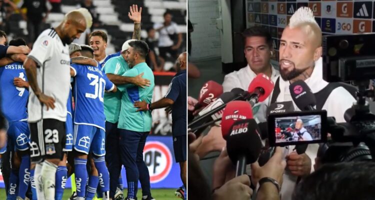 Arturo Vidal habló tras caída de Colo Colo ante la U en Superclasico