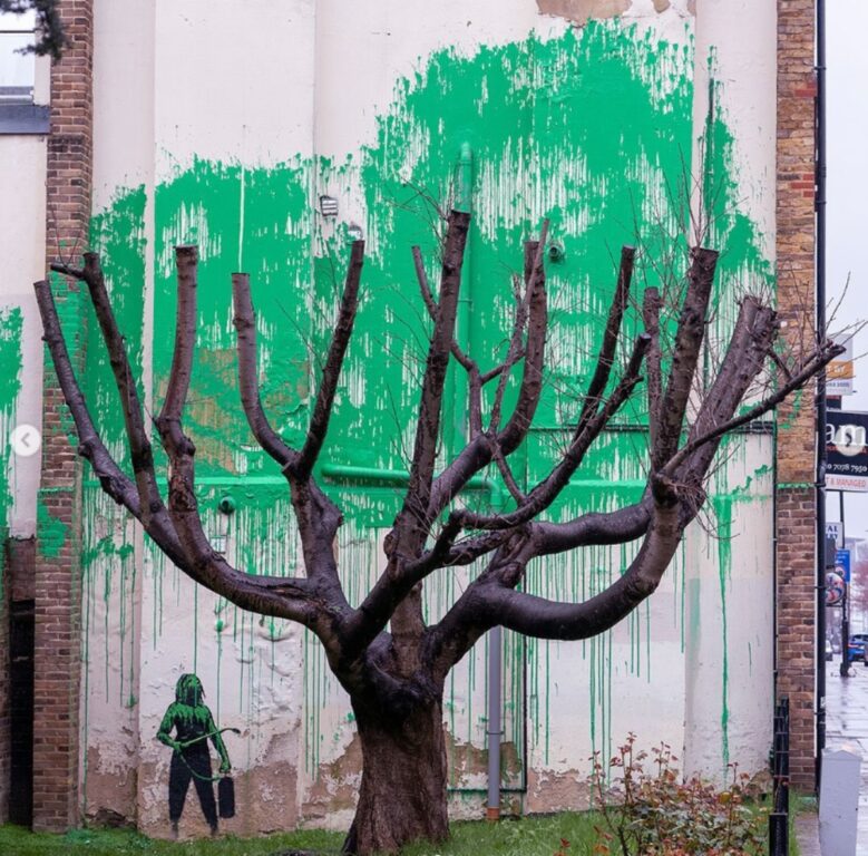 Banksy se adjudica "mural en 3D" en barrio residencial de Londres: "Estamos orgullosos y encantados"
