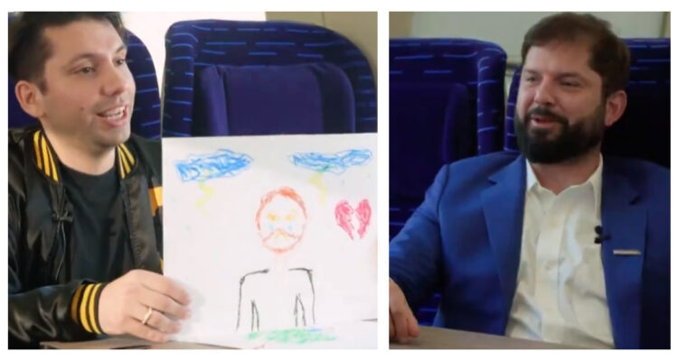 “No fui pateado”: Boric revela detalles de su vida íntima en distendida entrevista en “El Antídoto”