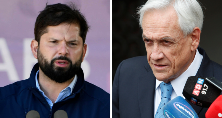 boric recuerda a piñera por fidae