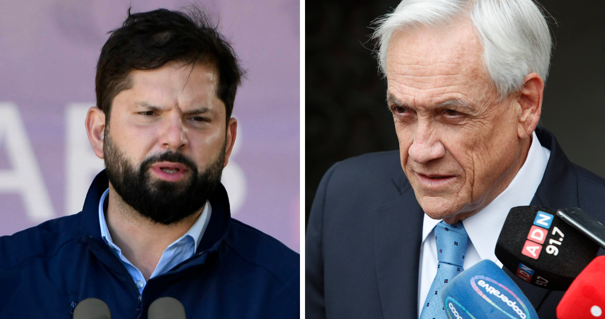 boric recuerda a piñera por fidae