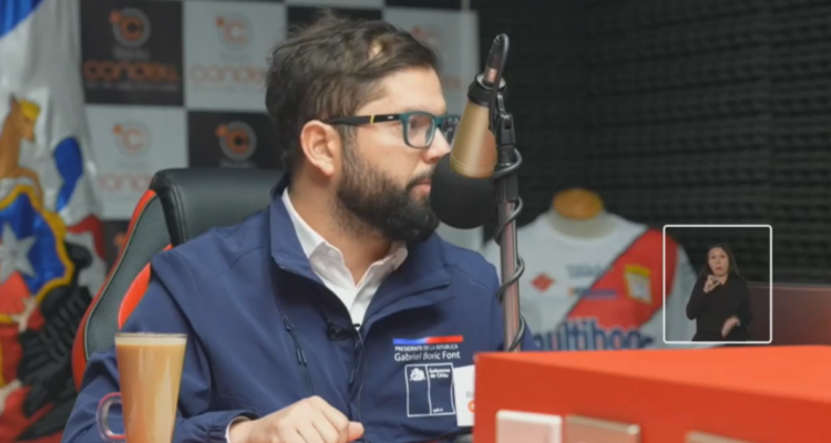 Presidente Boric revela conversación con Vodanovic y dice que no se cierra a apoyo militar