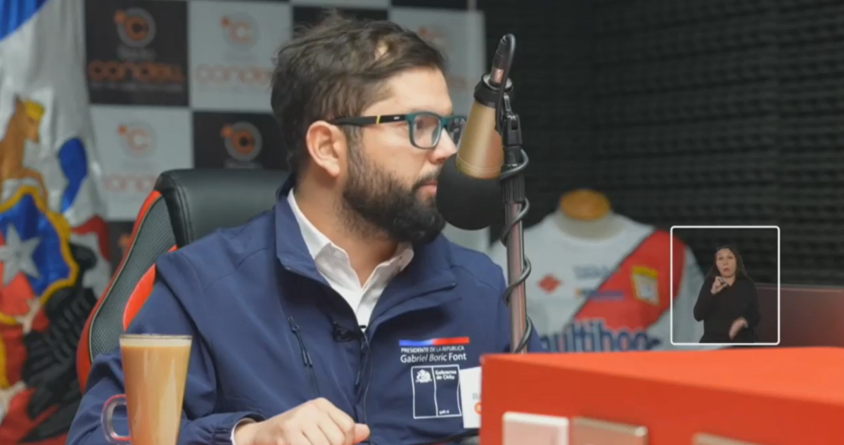 Presidente Boric revela conversación con Vodanovic y dice que no se cierra a apoyo militar