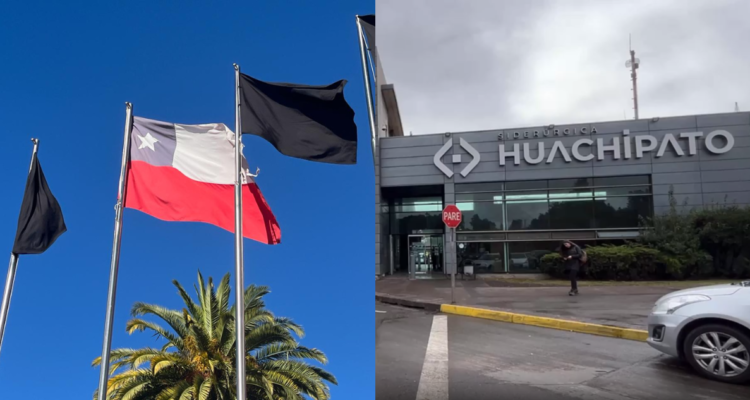 Si cae Huachipato, caen otras empresas: alcaldes izan banderas negras como duelo regional por cierre