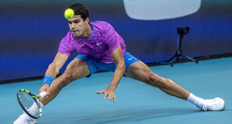Carlos Alcaraz fue eliminado del Masters de Miami.