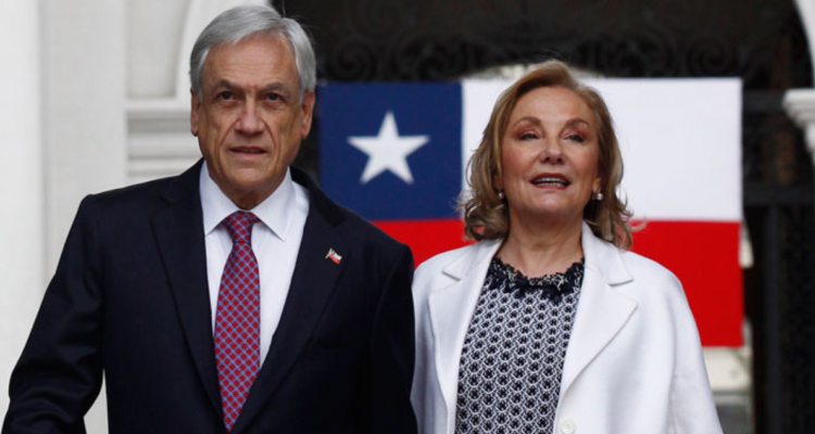 Cecilia Morel y Sebastián Piñera