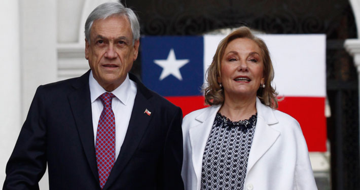 Cecilia Morel y Sebastián Piñera