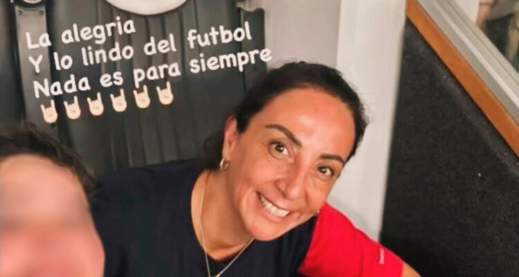 Cecilia Pérez niño agredido en el Monumental