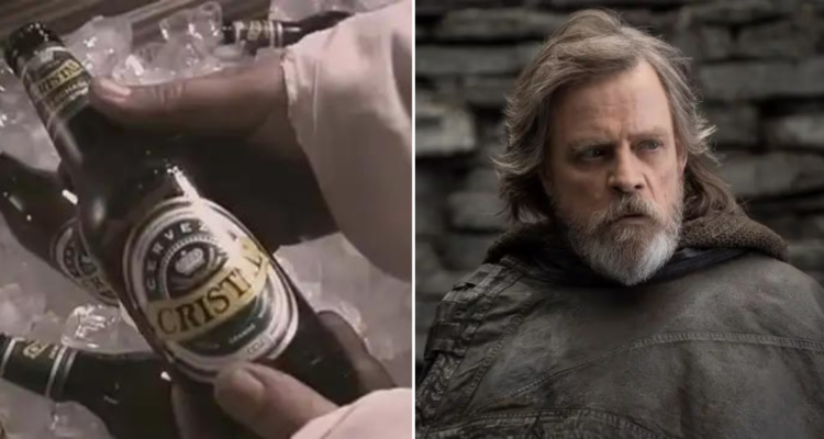 Cerveza Cristal a Mark Hamill