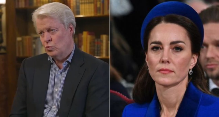 Charles Spencer y Kate Middleton