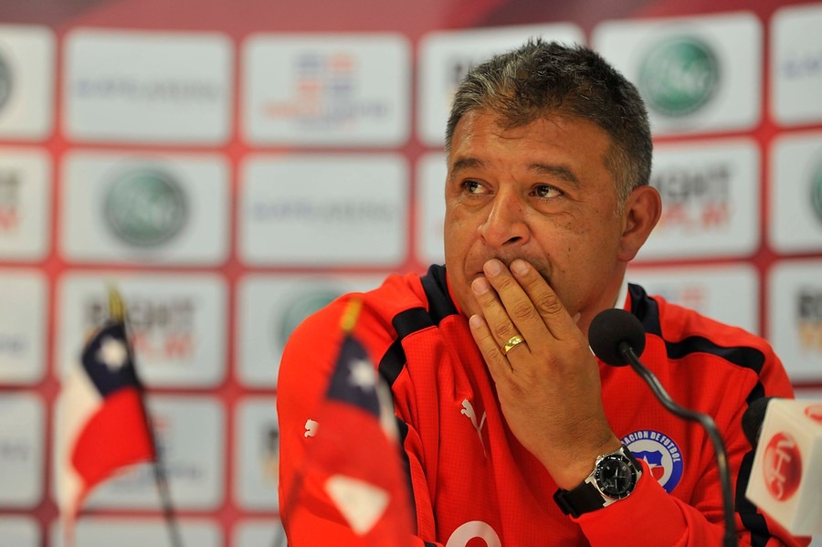 Claudio Borghi como entrenador de la selección chilena