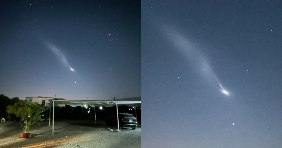 ¿Un ovni?: Expertos aclaran extraño fenómeno que se vio en los cielos de Chile la noche del martes
