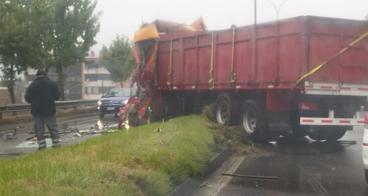 ACCIDENTE A LA ALTURA DE CERRO LA PÓLVORA