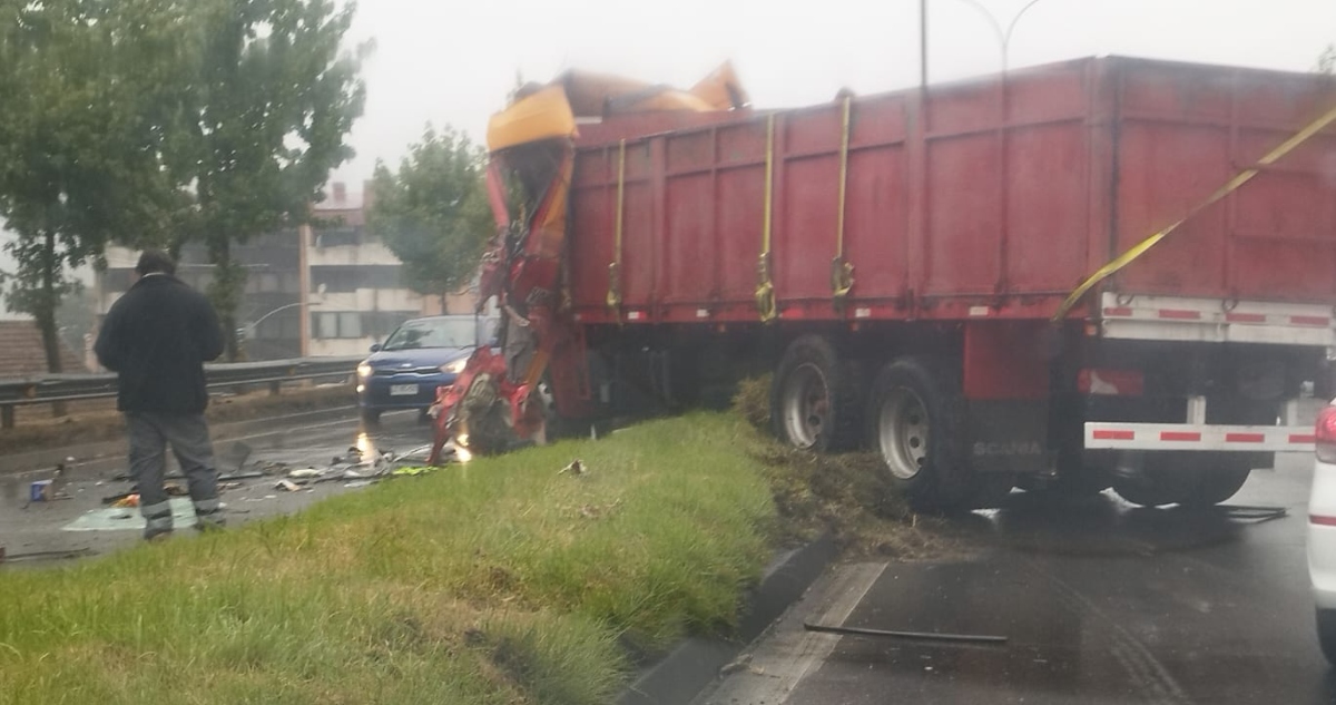 ACCIDENTE A LA ALTURA DE CERRO LA PÓLVORA