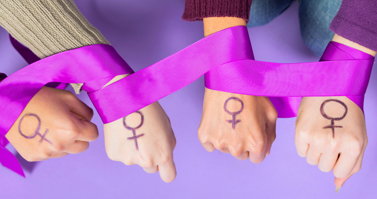 Color morado feminista