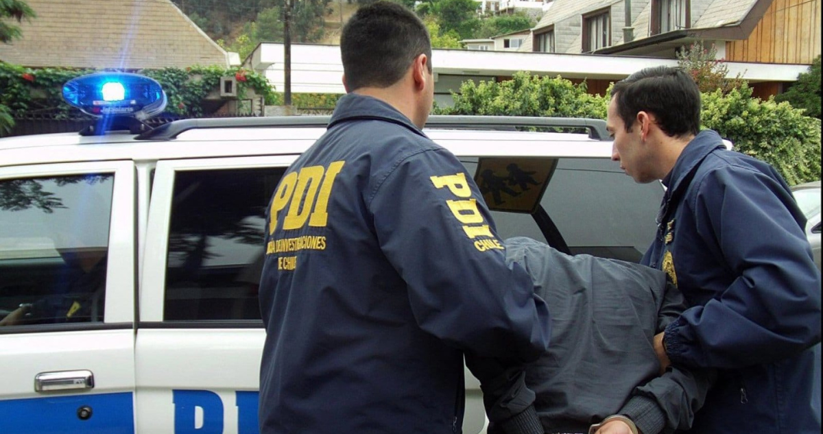 Detienen en Mariquina a hombre condenado por violación que estaba prófugo desde 2019