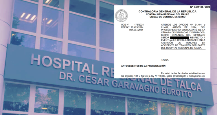 Informe Contraloría falta neurocirujano