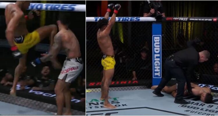 El brutal KO de Vinícius Oliveira