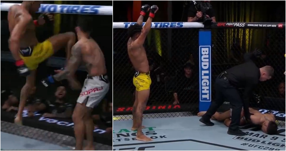 El brutal KO de Vinícius Oliveira