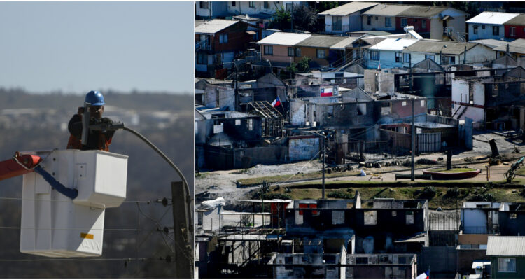 Demolición de viviendas en El Olivar sufre imprevistos por empalmes eléctricos de emergencia